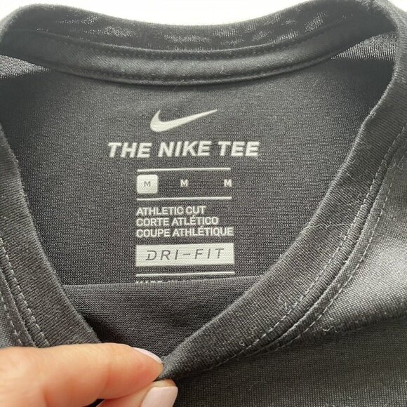 Nike Black Youth Activewear Shirt Size M - Picture 4 of 5